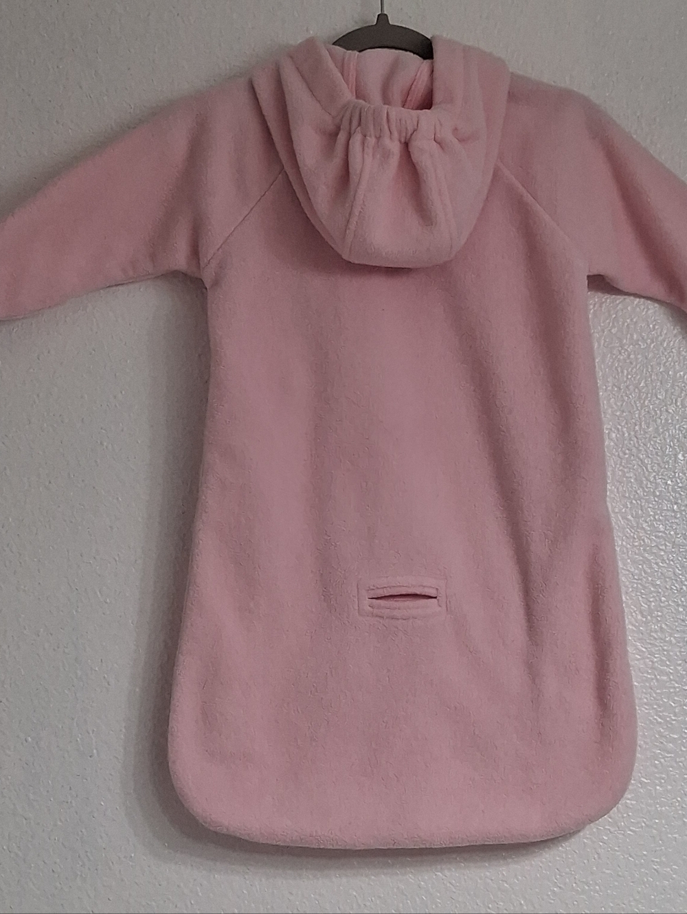 Carter's Bundle Up Pink Infant Fleece Bunting/Sleep Sack/Winter Car Bag - Picture 5 of 9